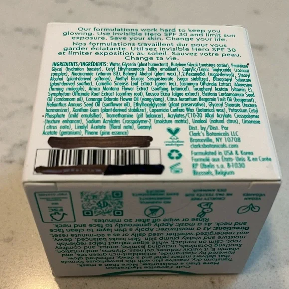 Clark's Botanicals Deep Moisture Mask Full Size Sealed New in Box - Picture 8 of 8